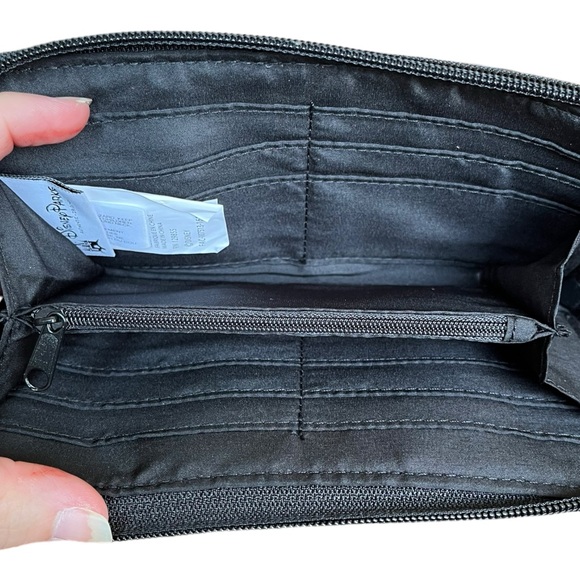 Disney Parks Mickey Mouse and Friends Pebbled Vegan Leather Full Sized Wallet - Picture 5 of 9